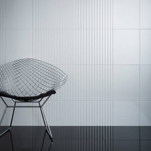 Carrelage blanc brillant 30 x 60