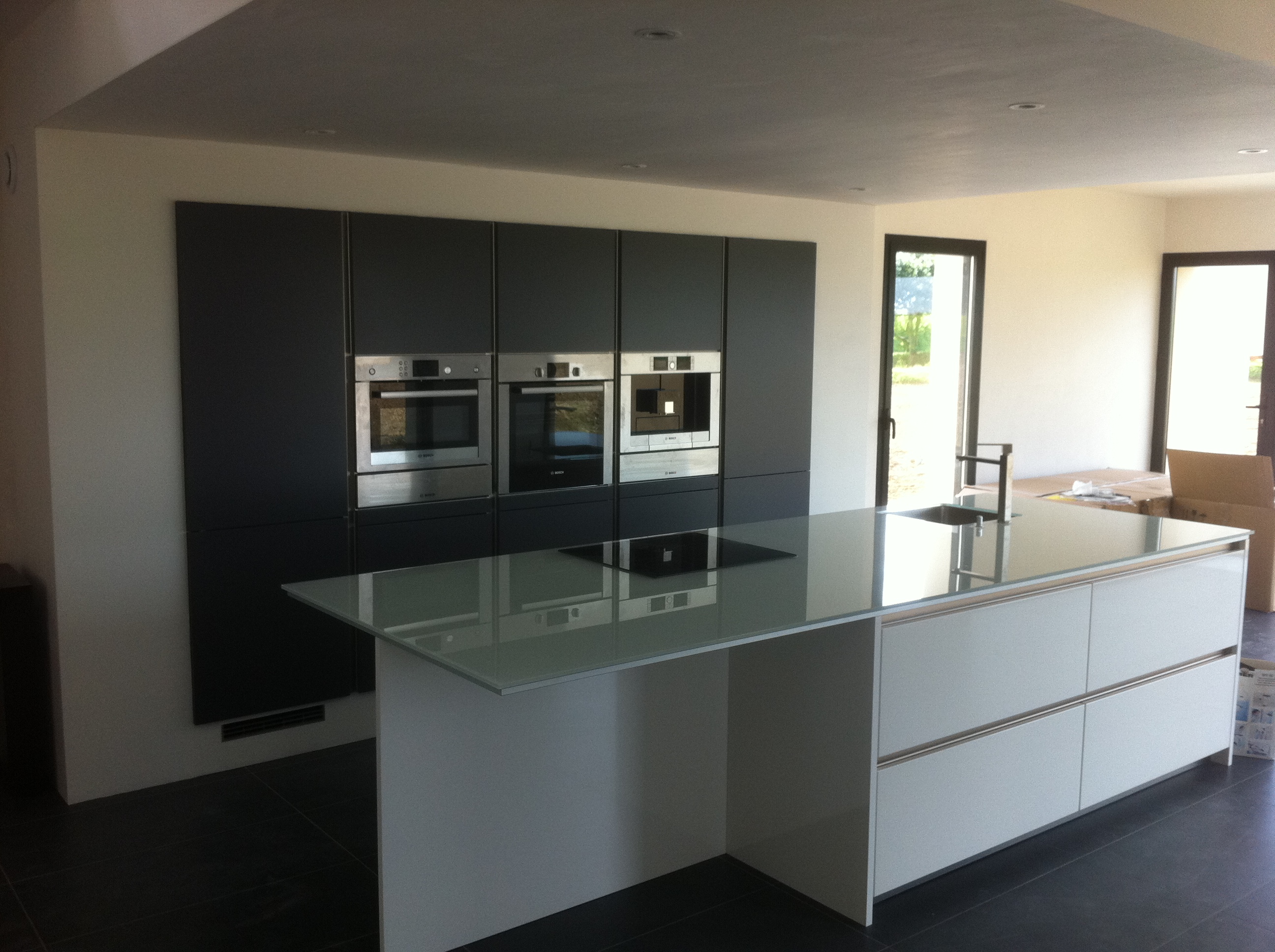 Plan de travail granit mat ou brillant